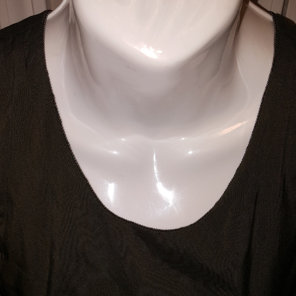 Esley Racer Back Roughed Dress - Picture 6 of 7